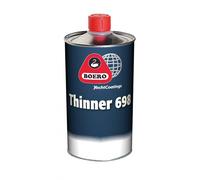 Boero Yacht Coatings Thinner 698 Diluente medio per poliuretanici bicomponenti, size: 0,5 l