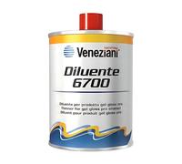 Diluente Veneziani 6700 (0,5 L) - Specifico per Smalto Gel Gloss Pro