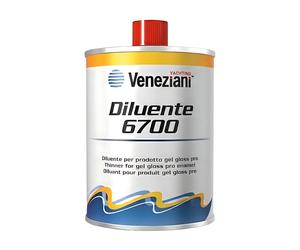 Diluente Veneziani 6700 (0,5 L) - Specifico per Smalto Gel Gloss Pro