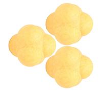 Dilwe 3pcs Bounce Balls Set per allenamento di agilità e coordinamento a forma di esagonale (YELLOW)