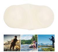 Dilwe 40 pz doppio sonaglio da pesca, ABS, trattitore portatile con rumore e vibrazione per attirare i pesci, 3 colori: argento, bianco, rosso (WHITE)