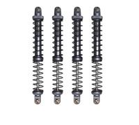 Dilwe 4pcs 1/10 Assorbitori di Urti RC, Kit di Sospensione RC in Lega con 8 Molle di Riserva 120 Mm Maggiore stabilità (Ti)