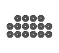 Dilwe Accessori di Ricambio per Piatti I Manicotti in Feltro di Plastica da 20 Pezzi Forniscono Un'eccellente qualità del Suono per I Kit di Batteria (GREY)