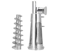 Dilwe Accessori per per spremipomodoro 5 #, Albero a Vite per spremipomodoro, Parti pratiche per tritacarne in Lega di Alluminio per Attacco Mixer