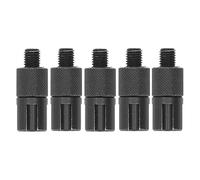 Dilwe Adattatore da pesca a sgancio rapido, 5 pezzi per pesca a sgancio rapido adattatore per canna da carpa, bacca, connettore per attacchi di allarme morso