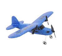 Dilwe Aereo RC, Motore Potente, Aeromodello di Aliante RC Anticollisione con Motore Potente, per Bambini All'aperto (BLUE)