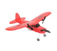 Dilwe Aereo RC, Motore Potente, Aeromodello di Aliante RC Anticollisione con Motore Potente, per Bambini All'aperto (rosso)