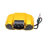 Dilwe Altoparlante Moto, 12V IP54, ABS Metallo
