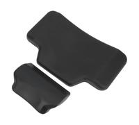 Dilwe Ardetro Motociclista Cuscinetto Motociclistico Cuscino Backrest del Tronco Posteriore Universale per con Poliuretano Nero