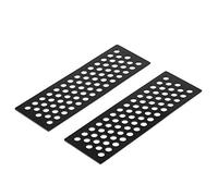 Dilwe Attrezzo della rampa del Bordo di Recupero delle Scale di Sabbia di 2pcs / Set Alluminio per 1/10 RC Crawler(Nero)