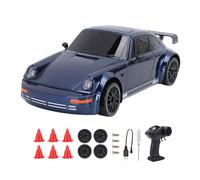 Dilwe Auto da Drift RC, Auto Telecomandata con Acceleratore Proporzionale Completo in Scala 2.4G 1/20 con 4 Pneumatici da Corsa per il Drifting (BLUE)