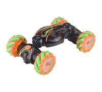 Dilwe Auto di Controllo Telecomandata, Auto Acrobazia da 2,4 GHz 4WD per Rilevare i Gesti con Luci a LED e Musica per Bambini (Green)
