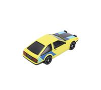 Dilwe Auto RC Drift, Veicolo Giocattolo Controllato da App in Scala 1:43 con Giroscopio, Modello da Corsa Elettrico Remoto 2.4G, Luci a LED e Guscio Extra (YELLOW)
