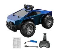 Dilwe Auto Telecomandata 2.4G, Auto Telecomandata WiFi in Scala 1:28 con Telecamera HD e Luci a LED, Fuoristrada Controllato da APP per Bambini e Adulti (BLUE)