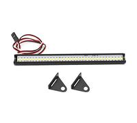 Dilwe Barra LED da Tetto RC, Resistente Barra LED Universale da Tetto RC a Singola 36 LED con Interruttore di Controllo del Canale Accessori per Auto RC