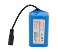 Dilwe Batteria Al Litio Ricaricabile di Grande capacità da 12000 MAh 7,4 V per Barca da Pesca RC, Ricarica Bilanciata, Design Compatto per Barca da Nidificazione, Adatta per Giocare All'aperto