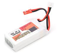 Dilwe Batteria Lipo, 7.4V 850mAh 25C Li-Polymer Lipo Batteria Ricaricabile JST Plug per RC Auto Barche Elicottero