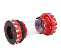 Dilwe BB109 BB109 Staffa di Staffa con Doppio Design Impermeabile per stabilità e affidabilità per Gli Appassionati di Biciclette (Rosso)
