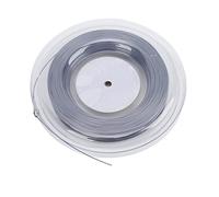 Dilwe Bobina di Corde da Tennis in Poliestere, Monofilamento da 200 M 1,25 Mm per Effetti Elevati e Potenza Esplosiva, con Design a Coste Scanalate per Protezione del Braccio e (Gray)