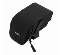 Dilwe Borsa da sella per bici, borsa da mini borsa posteriore per bicicletta Borsa da sella per bici da strada(Nero)