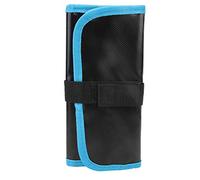 Dilwe Borsa di Attaccante Borsa Esca Portatile per Materiale Blu PVC Attrezzatura da Pesca All'aperto (BLUE)