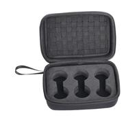 Dilwe Borsa per Accessori da Golf, Organizer con Copertura Rigida in EVA con 6 Slot per Palline per Tee e Pennarelli (BLACK)