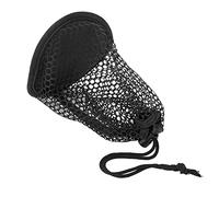 Dilwe Borsa per Coregoni in Rete, Nylon Black 4.7 X 5,5 Pollici Borse da Golf a Maglie, Amanti del Golf per Lo Stoccaggio delle Palline da Che Trasportano Palline da Allenamento da