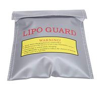 Dilwe Borsa Protettiva per Batteria Lipo, Custodia di Sicurezza Ignifuga a Prova di Esplosione per lo Stoccaggio di Batterie RC Lipo, con Design Leggero e Portatile