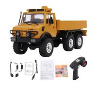 Dilwe Camion RC 1:18 RC Off Road Truck Auto Telecomandata con a Doppia velocità Motore a Coppia Elevata per Avventure Fuoristrada (YELLOW)