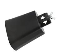 Dilwe Campana per Mucche, Strumento a Percussione Manuale in Metallo con Bacchetta in Acero, per Set di Batteria per Uso Familiare in Fattoria (4 pollici)