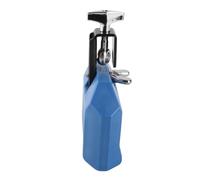 Dilwe Campanello in plastica ABS con bacchetta, sgancio rapido per batteria, giocattolo sonoro naturale per l'educazione e il coordinamento dei bambini (BLUE)