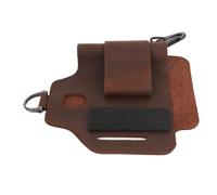 Dilwe Canta per la Cintura in Cinghia a Cinghia Multitool in Pelle per Torcia per Torcia in Cuoio Cuoio per Utensili con Design Resistente in Pelle Premium per le Avventure all'aperto. (BROWN)