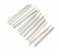 Dilwe Cavi per Chitarra in Rame Bianco, 2 Set di 19 Tasti Parti di Ricambio per Chitarra Classica con Materiale Cupronichel, per Riparazione e Manutenzione della