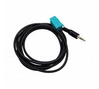 Dilwe Cavo Audio Ingresso AUX 3.5mm per Auto, Nucleo in Rame PVC, 1.5m | Compatibilità del lettore MP3 e del telefono, connessione al dell\'auto originale, adattamento del menu radio dell\'elenco