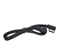 Dilwe Cavo Aux USB AMI da 3,5 Mm, Materiale ABS Nero, Interfaccia Musicale con Ricarica per S5 2008-2021, Migliora il Audio della Tua Auto