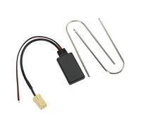 Dilwe Cavo Bluetooth AUX Cavo Adattatore Audio Wireless in Metallo ABS Ricevitore Stereo per Auto a 6 Pin Facile Installazione della Porta per il CD per Driver