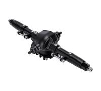 Dilwe Centro Asse Cingolato 1/10 RC per Aggiornamento in Alluminio SCX10 (BLACK)