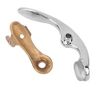 Dilwe Chiave Acqua per Tromba con Vite e Molla, Valvola di Spurgo in Rame | Design Impermeabile, Facile da Installare, Parte di Ricambio per Strumenti Musicali, Costruzione in Rame Resistente