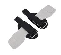 Dilwe Cinghie da Polso per Sollevamento, Cinghie per Sollevamento Pesi per Allenamento in Palestra con Ampio Cuscinetto Antiscivolo Sul Palmo per Stacchi, Trazioni, Allenamenti con (GRAY)
