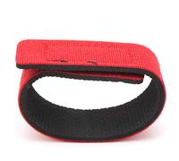 Dilwe Cinghie per Canna da Pesca da 10 Pezzi, Imbracatura in Neoprene per Supporto per Canna da Pesca, Design Regolabile per un Trasporto Comodo e una Comoda Conservazione (rosso)