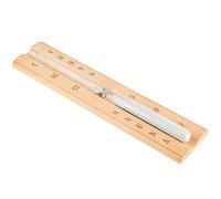 Dilwe Clessidra in Legno con Timer per la Sabbia da 15 Minuti, Conto alla Rovescia, per Accessori Spa e Sauna, Design Durevole Ed Ecologico, 30x6,5x3,5 Cm
