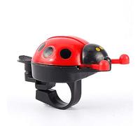 Dilwe Coccinella Campana, Chiaro Forte Suono Campanello Bicicletta Campanello d'avvertimento Bicicletta per Bambini Toddler Outdoor Fun