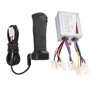 Dilwe Controller Scooter,Controller Spazzolato Motore Elettrico Durevole 500W Motor Brushed Speed Controller con Manopola Acceleratore per Scooter Elettrico