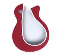 Dilwe Copertura Antipolvere Protettiva per Chitarra Elettrica Specificamente Progettata per, Copertura Antipolvere Adatta per Condizioni Impeccabili Neoprene e Poliestere GT-113 (rosso)