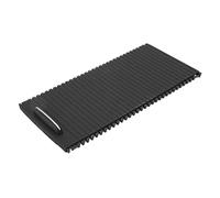 Dilwe Copertura per Tendina Avvolgibile per Console Centrale ABS PC Persiane Scorrevoli Sostituzione Portabicchieri Cerniera per W204 W207 W212 2007-2013 Riparazione Console Interna