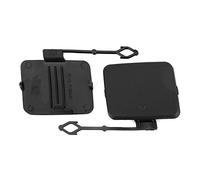 Dilwe Copri Gancio di Traino 2 Pezzi di Ricambio Nero PP+EPDM TD20 per X5 E70 2006-2013, vestibilità Standard OE, Installazione Semplice, Coppia di Tappi Paraurti Posteriore Resistenti agli Agenti