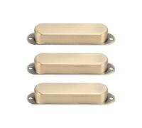 Dilwe Copri Pickup per Chitarra, 3 Pezzi di Copertura per Pickup Single Coil per Chitarra Elettrica in Rame per la Sostituzione (Bronzo)
