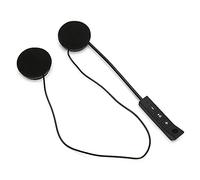 Dilwe Cuffie da Casco Bluetooth Cuffie da Guida per Moto ABS con Bluetooth 4.0 EDR Risposta Automatica Microfono Antivento Ricarica USB per Ciclisti Pendolari Navigazione Chiamate Musicali (BT008)