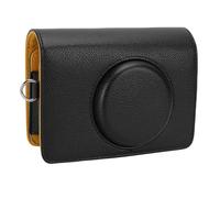 Dilwe Custodia per Fotocamera, Borsa Protettiva in Pelle PU per Fotocamera Istantanea MS200, Copertura Magnetica Facile da Applicare, Custodia Resistente Ai Graffi per gli Appassionati di Viaggi