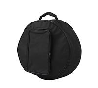 Dilwe Custodia per Zaino per Rullante, Zaino Professionale per Rullante da 14 Pollici con Tracolla e Tasche Esterne, Tessuto 600D Resistente All'acqua per Protezione e Conservazione (BLACK)